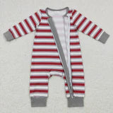 Baby Christmas Stripe Romper